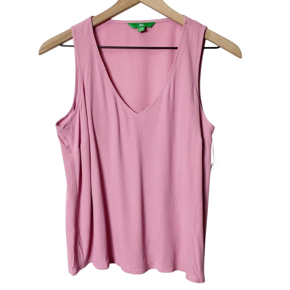 Dip Pink Women XS Sleeveless Tank Blouse Top Brand New